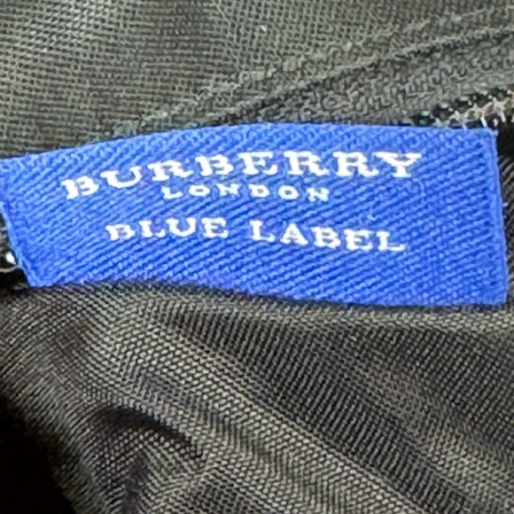 Burberry Blue Label Nova Check Black Nylon - Picture 9 of 17